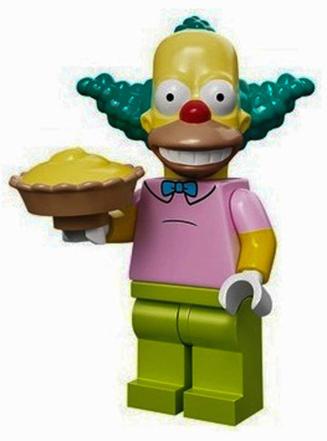 Lego 71005 The Simpson Series Krusty The Clown Simpson Character Minifigures