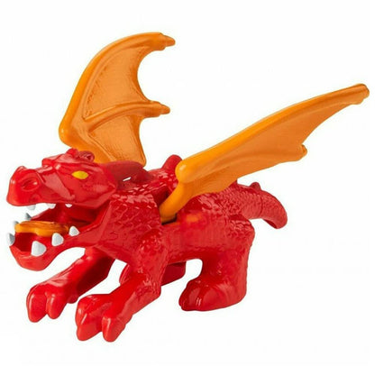 Imaginext Replacement Parts for Fisher-Price Blazing Battler's Dragon Playset - HCG66 ~ Replacement Red and Orange Dragon