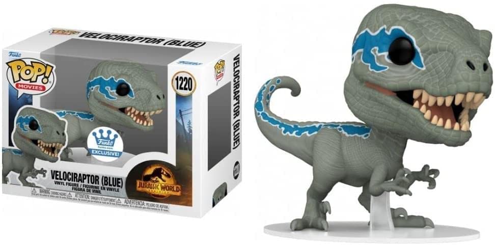 Funko POP Velociraptor (Blue) - Jurassic World: Dominion EXCLSIVE 1220