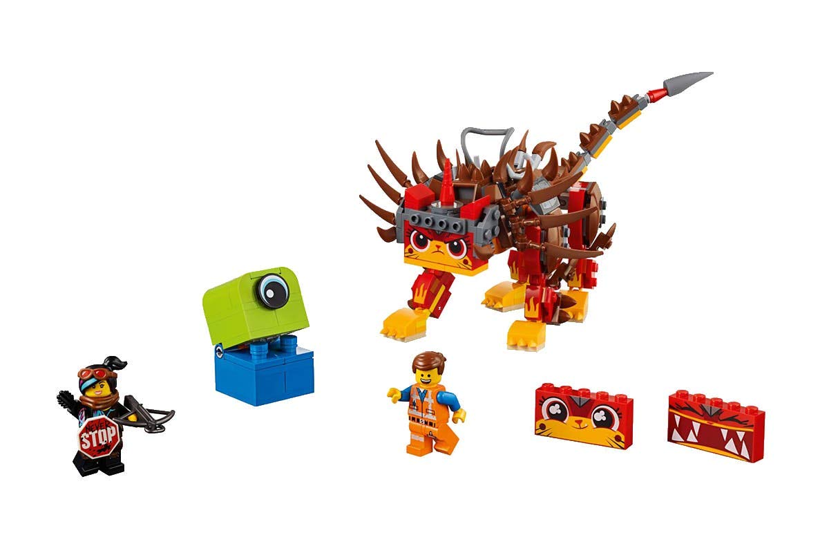 LEGO The Movie 2 Ultrakatty & Warrior Lucy; 70827 Action Creative Building Kit for Kids (348 Pieces)