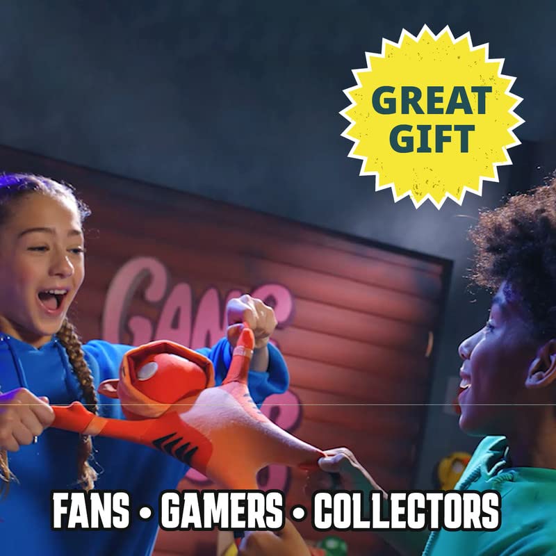 Gang Beasts Super Stretchy Plush - Green Dragon - 10 Inches - Cute Plush Toys for Kids Toys - Collect All Four Characters - Huggable Plush Kids Toys