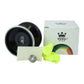 Yoyo King Ghost Bi-Metal Professional Yoyo - Aluminum & Stainless Steel Ball Bearing Yo-Yo with Responsive & Unresponsive C Bearings, Extra String