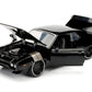 Jada Toys Fast & Furious 1:24 Dom's Plymouth GTX Die-cast Car, Toys for Kids and Adults, Black, Standard