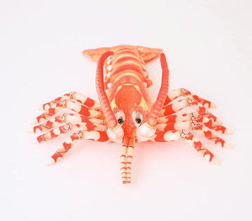 GracesDawn Plush Lobster Stuffed Animals, Australian Lobster Doll, Pillow, Plush Toys, Healing Animal Image that Fills People with Courage