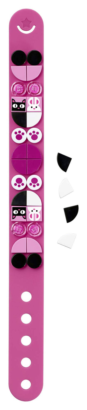 LEGO DOTS Funky Animals Bracelet 41901 DIY Craft Bracelet Making Kit, A Fun Craft kit for Kids who Like Making Creative Jewelry, That Also Makes
