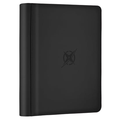 Trading Card Binder, Card Binder 9 Pocket for Trading Cards, Holds 540 Cards, Zippered Premium Card Collection Binder Album for Game Card, Sports