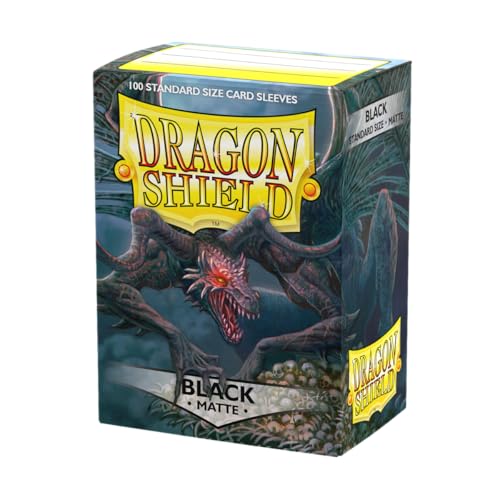 Dragon Shield | Standard Size Card Matte Sleeves | 100 CT - Smooth & Tough Premium TCG Sleeves | Compatible with Pokemon, Flesh & Blood, One Piece &