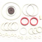 Game Room Guys Williams Blue Chip Pinball White Rubber Ring Kit