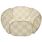 3 Sprouts Kids Pop-Up Ball Pit, Balls Not Included, Checkerboard Beige