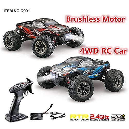 FMTStore FMT Brushless 52km/h High Speed RC Cars 1:16 Remote Control Monster Truck 4WD All Terrain Off-Road 2.4Ghz Shockproof Waterproof RTR Hobby