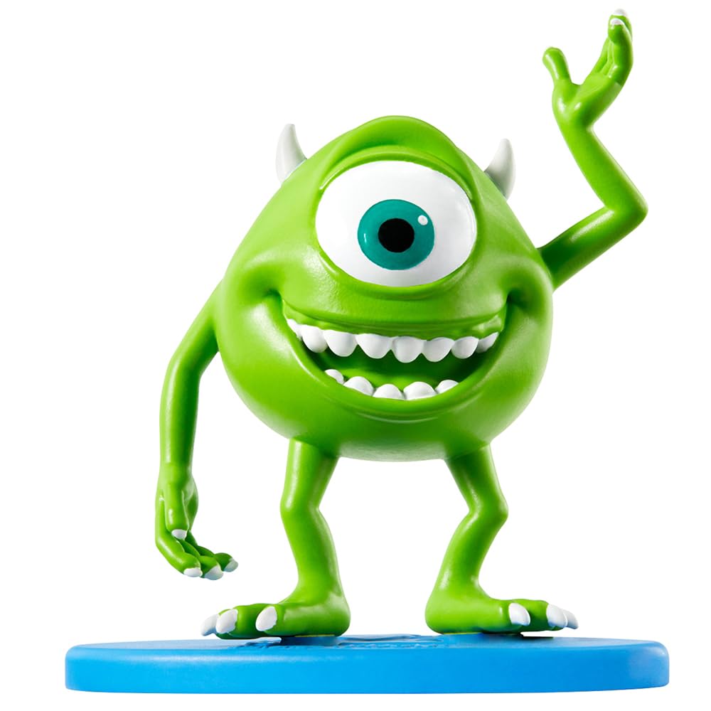 Mattel Set of Figures Inspired by Disney Pixar Monsters Inc Movie ~ Sulley, Mike and Boo Character Figures with Base ~ Great for Imaginative Play and