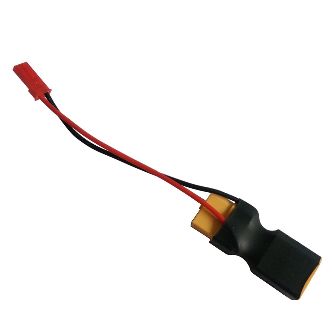 JFtech XT60 Connectors Male to Female with JST Plug Connector Power Adapter for RC DJI Phantom FPV MultiRotor Aerial Camera Gimbal (Pack of 3)
