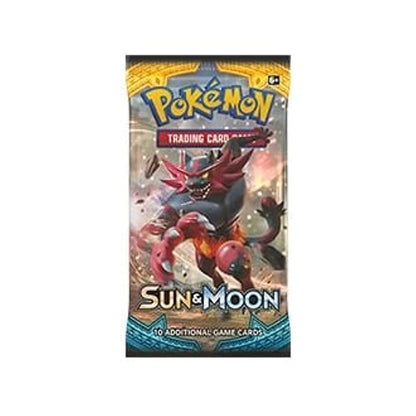 1 Random Pokemon Sun & Moon English Booster pack