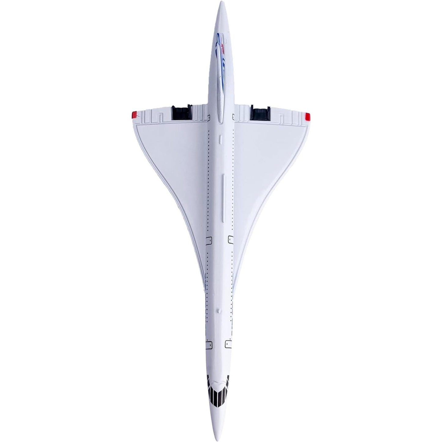 yuanpulalala 1/400 16cm Concorde Wheelless Air France Airplane Alloy Diecast Model Airplane Toy Model Gift (6 inch