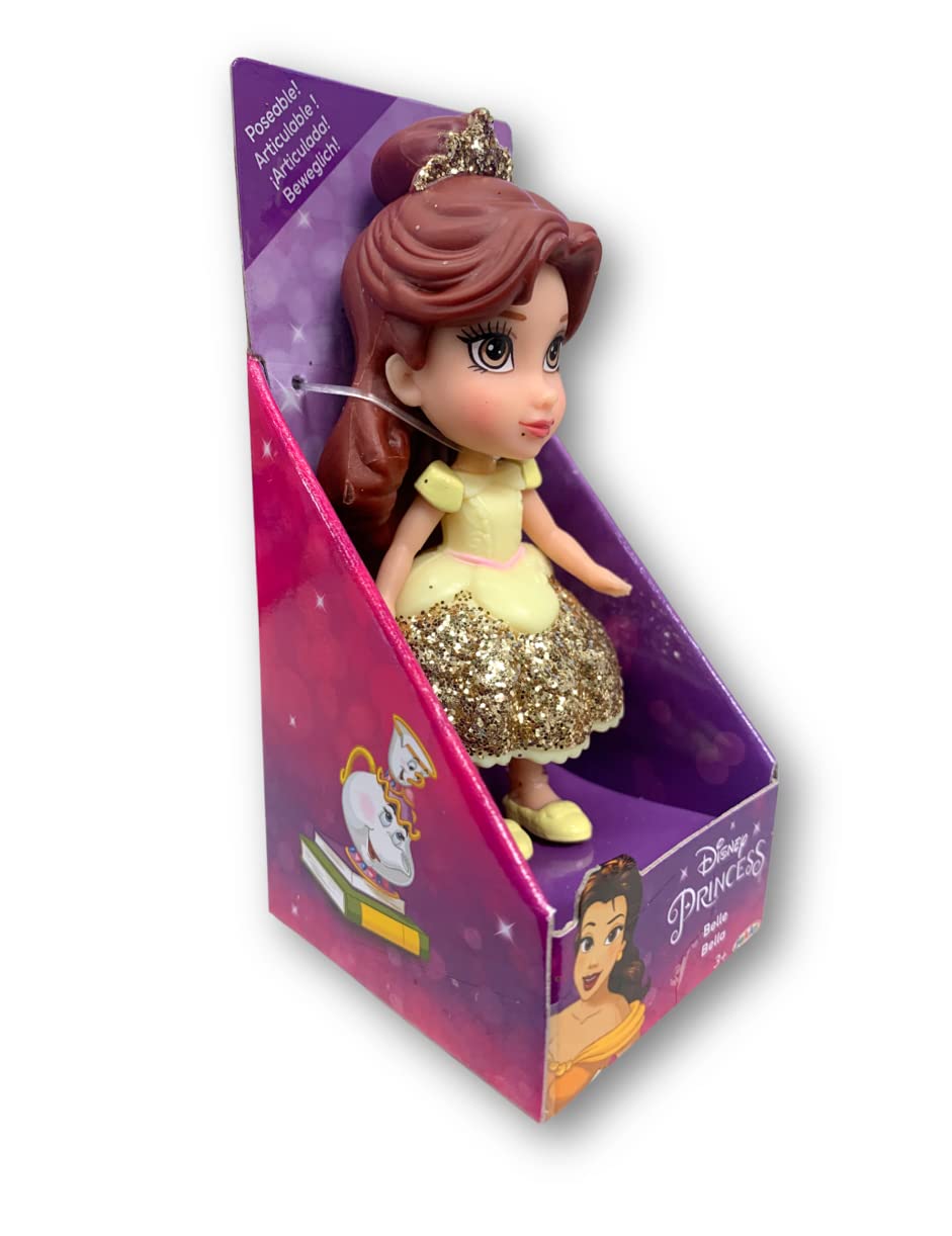 Amarina Packed in Clear Box for Gift Disney Princess Mini Poseable 3.5 Doll Choose from All 11 Style Princess Characters 217584PQ 0