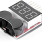 YUNIQUE Germany 2-Piece Buzzer 1S - 8S Lipo Alarm Warner Protection Checker Voltage Buzzer Beeper 1S 2S 3S