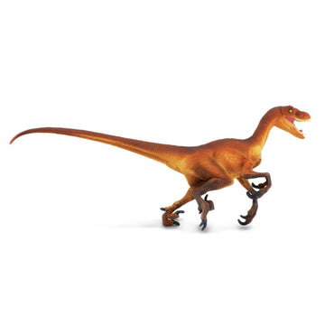 Safari Ltd. Velociraptor Figurine - Detailed 8.25" Dinosaur Figure - Educational Toy for Boys, Girls, and Kids Ages 3+