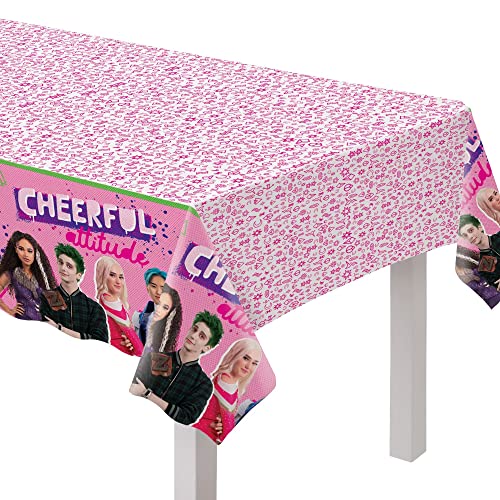 amscan Zombies 3 Plastic Party Tablecover - 54" x 96" | Pink | 1 Pc.