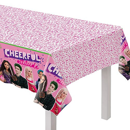 amscan Zombies 3 Plastic Party Tablecover - 54" x 96" | Pink | 1 Pc.