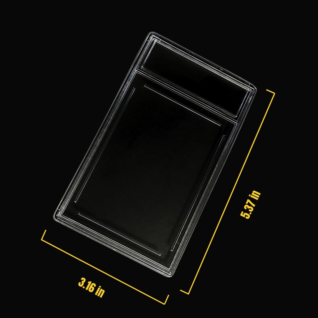 Empty Graded Card Slab (Pack of 5) for Trading Sports Cards - Clear (5)