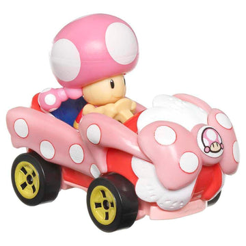 Hot Wheels Mario Kart Toadette with Birthday Girl Kart