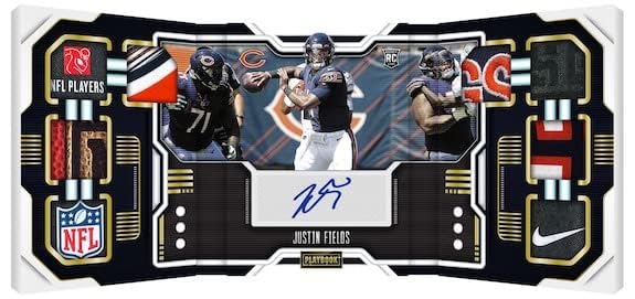 2021 Playbook Football Mega Box - 20 Trading Cards - One Autograph or Memorabilia Card