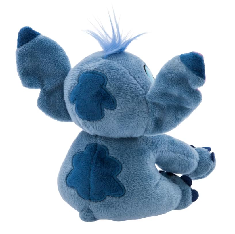 Disney Store Official Mini Bean Bag Plushies - Stitch - Cute Stuffed Animal with Detailed Sculpting, Embroidered Features, & Bean Bag Bottom - Plush