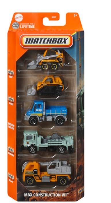 Matchbox MBX Construction VII 5 Pack