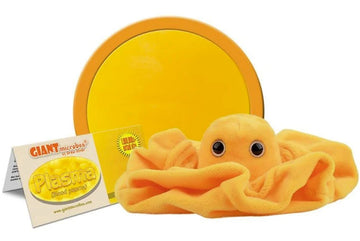 GIANT MICROBES Plasma Plush, Blood Cell Plush, Blood Bank, Gifts for Lab Techs, Hematology, Phlebotomy Gifts, Phlebotomist Gift, Circulatory System