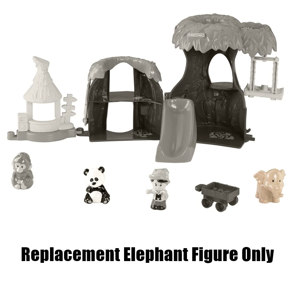 Fisher-Price Replacement Part Little People Animal Treehouse Playset Y3679 - Replacement Elephant Figure