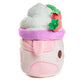Cuddle Barn PlushGoals - Strawberry Mooshake Cute Kawaii Cow Stuffed Animal - Super Soft Squishy Milkshake Dessert Scented Collectible Toy Drink