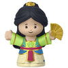 Fisher-Price Replacement Part for Collectible Little People Princess Playset HJW75 - Replacement Princess Mulan Figure Holding a Fan