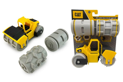 CatToysOfficial 83375 Mini Crew Straßen- und Sandwalze Set Sand Roller Road