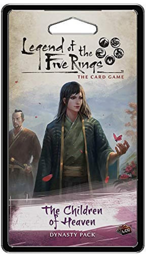 Legend of The Five Rings: The Card Game The Children of Heaven Dynasty Pack - Tactical Strategy Game for Kids & Adults, Ages 14+, 2 Players, 45-90