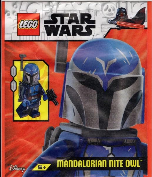LEGO Star Wars: Mandalorian Nite Owl Minfigure with Blaster