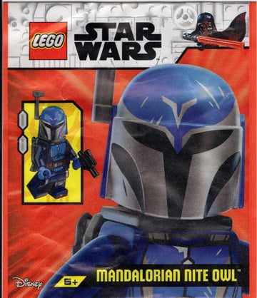 LEGO Star Wars: Mandalorian Nite Owl Minfigure with Blaster