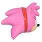 Just Toys Sonic The Hedgehog Mega SquishMe - Amy Rose | Officially Licensed Squishy, Slow-Rise Foam - 6? - Sonic, Knuckles, Tails, Amy Rose, Super