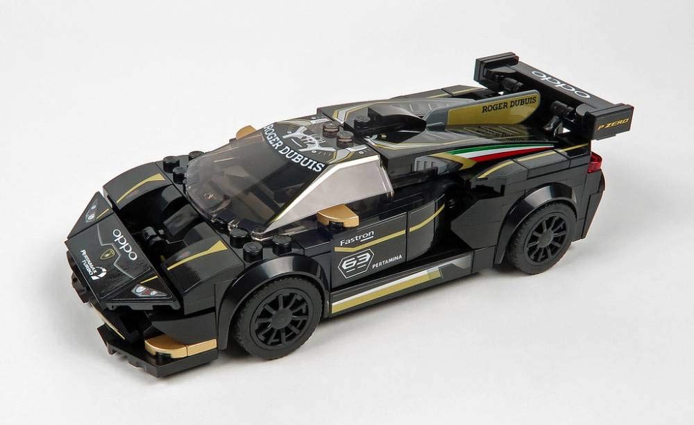LEGO Speed Champions Lamborghini Urus ST-X and Lamborghini Huracán Super Trofeo EVO 76899 Building Kit (663 Pieces)