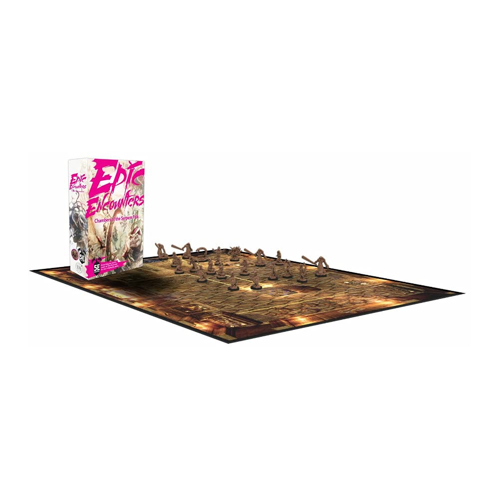 Steam Forged Games Epic Encounters Temple of The Snake God and Chambers of The Serpant Folk Bundle (2 Items)