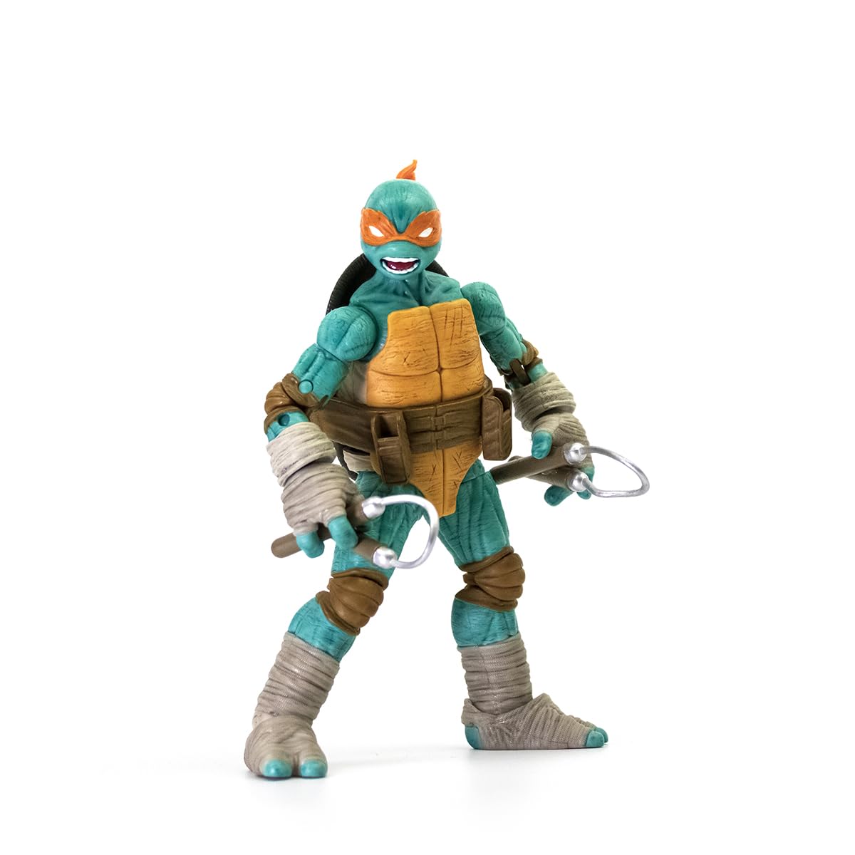 San Diego Previews Exclusive 2023 Teenage Mutant Ninja Turtles: Michelangelo (Battle Ready Ver.) BST AXN 5-Inch Action Figure