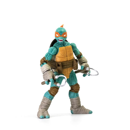 San Diego Previews Exclusive 2023 Teenage Mutant Ninja Turtles: Michelangelo (Battle Ready Ver.) BST AXN 5-Inch Action Figure