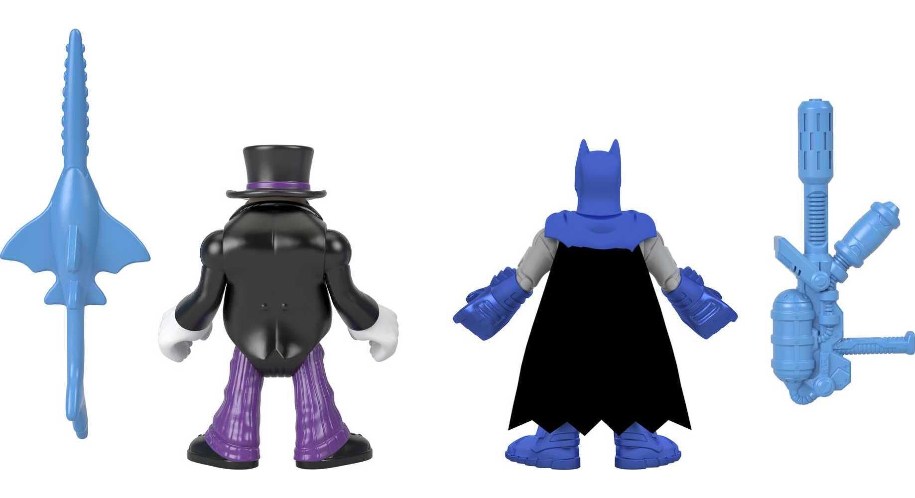 Fisher-Price Imaginext DC Super Friends Batman & The Penguin Figure Set for Preschool Kids Ages 3 to 8 Years