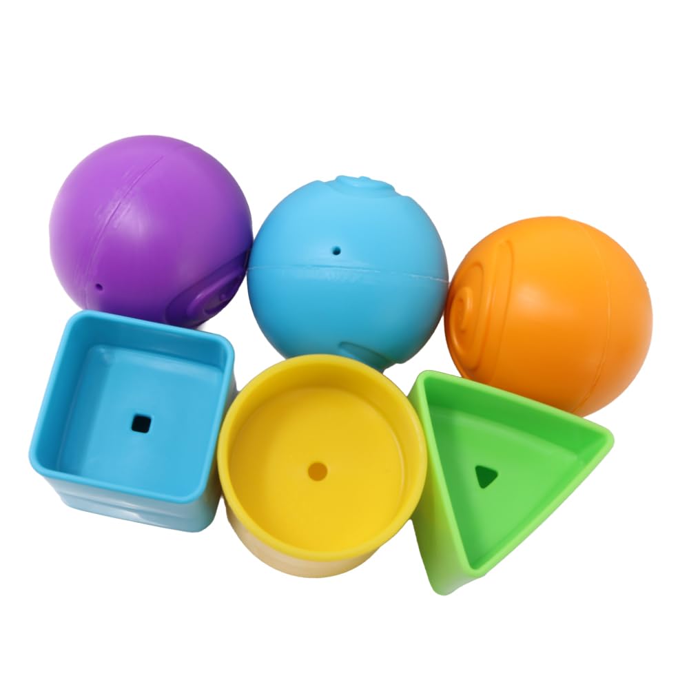 Replacement Parts for Fisher-Price Laugh and Learn Smart Stages Crawl Around Car - DJD10~3 Balls and 3 Shapes ~ Also Works with Models GFM96 and CDC78