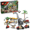 LEGO Jurassic World Raptor & Titanosaurus Tracking Mission Kids Toy - Building and Learning Toy for Pretend Play - Dinosaur Action Figures for Boys &
