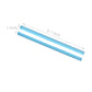 Cwdew Pack of 2 Mahjong Magnified Line Reader Finder with 2X Magnification, Mahjong Card Magnifier Magnifying Line Guide (Blue)