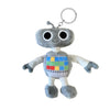 Listener Kids Jett the Robot Mini Plush Soft Baby Robot Backpack Clip & Bag Charm Gift for Toddlers & Kids Ages 3+