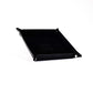 Fanroll Velvet Dice Tray with Leather Backing, Black