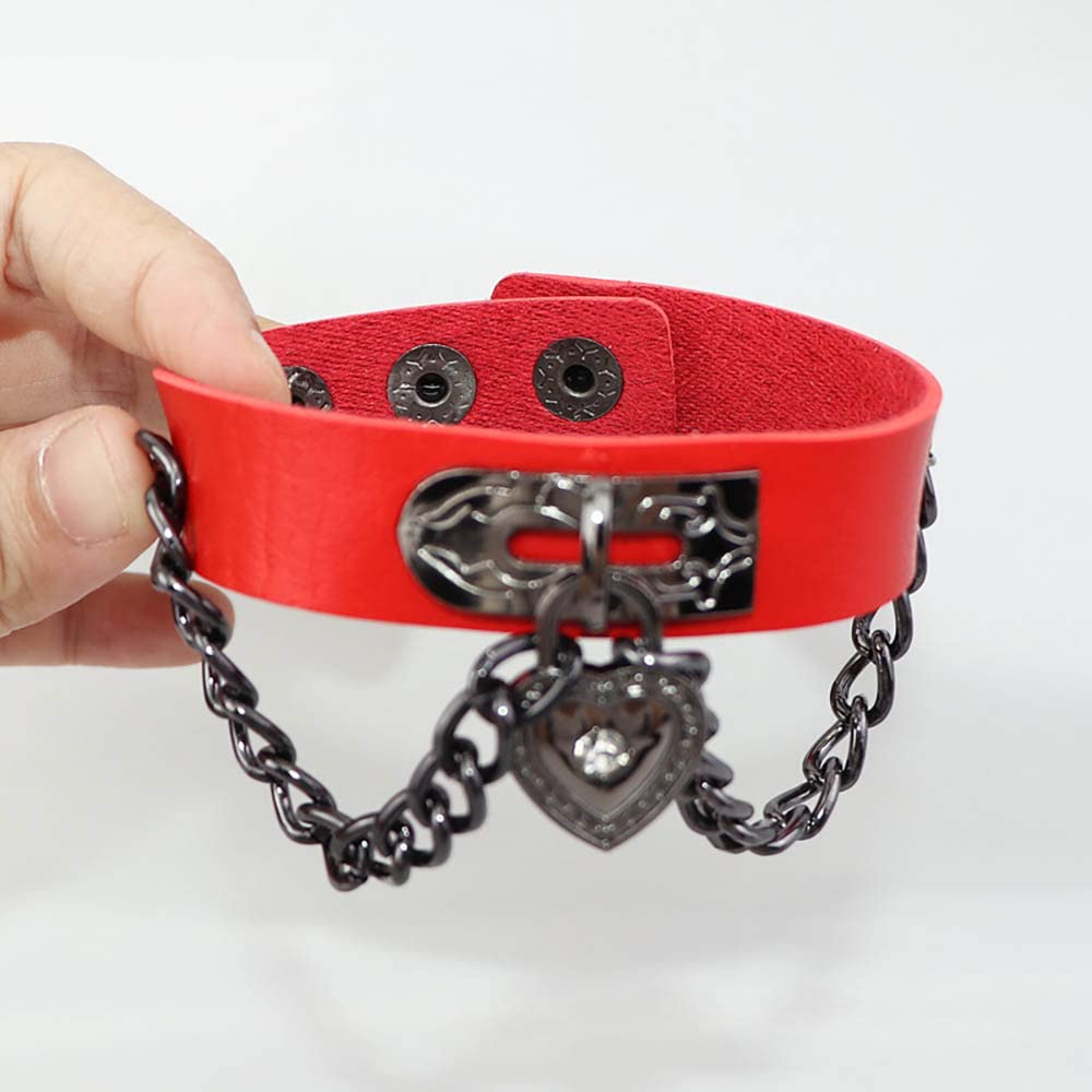 niannyyhouse Doll Accessories Dress up Chain Love Collar for 15cm 20cm Plush Doll