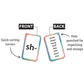 Teacher Created Resources Initial Consonants, Blends & Digraphs Flash Cards (EP62044)