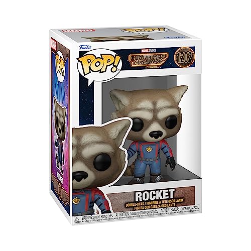 Funko POP! Vinyl: Marvel - Guardians of The Galaxy 3 - Rocket Raccoon - Collectable Vinyl Figure - Gift Idea - Official Merchandise - for Kids